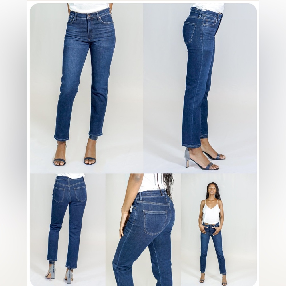 CITIZEN OF HUMANITY Cara High Rise Cigarette Ankle Denim Jean 24